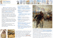 Desktop Screenshot of historia-brasil.com